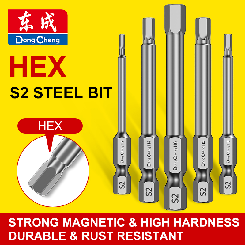 Power Key Tools - Embout de tournevis hexagonal magnétique H2