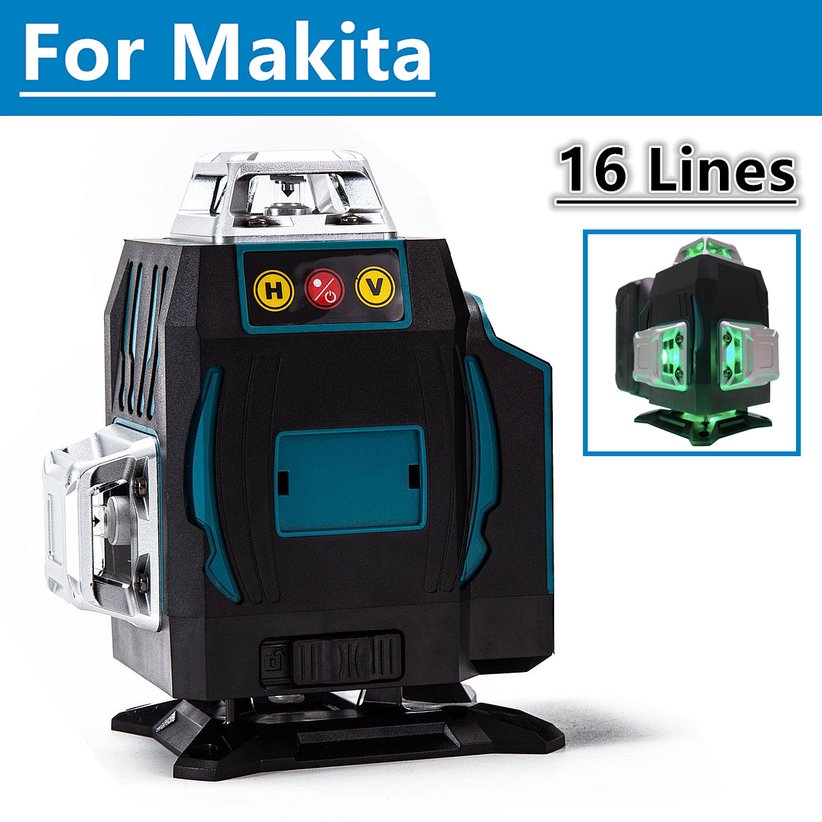 Power Tools That Are Green - Pour batterie Makita 18V 16 lignes