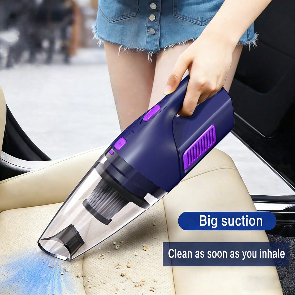 Power Tools Vacuum - Aspirateur à main pour voiture CascadeVac,