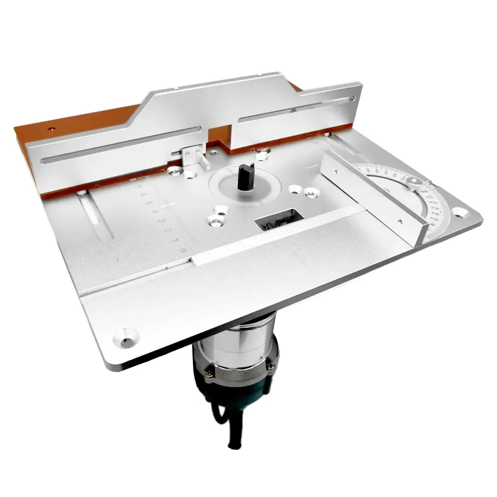 Scroll Saw Bench - Plaque d'insertion en aluminium pour table