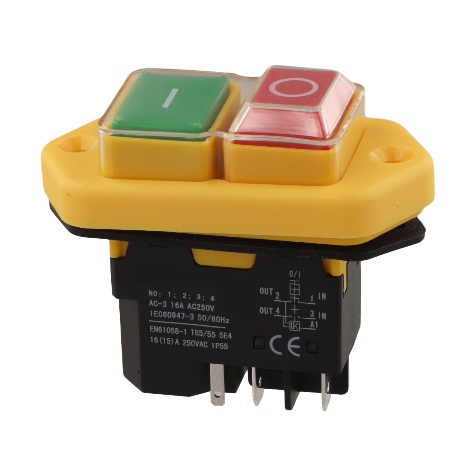 Power Tools That Are Green - Interrupteur à bouton-poussoir KlD-28A 5 broches