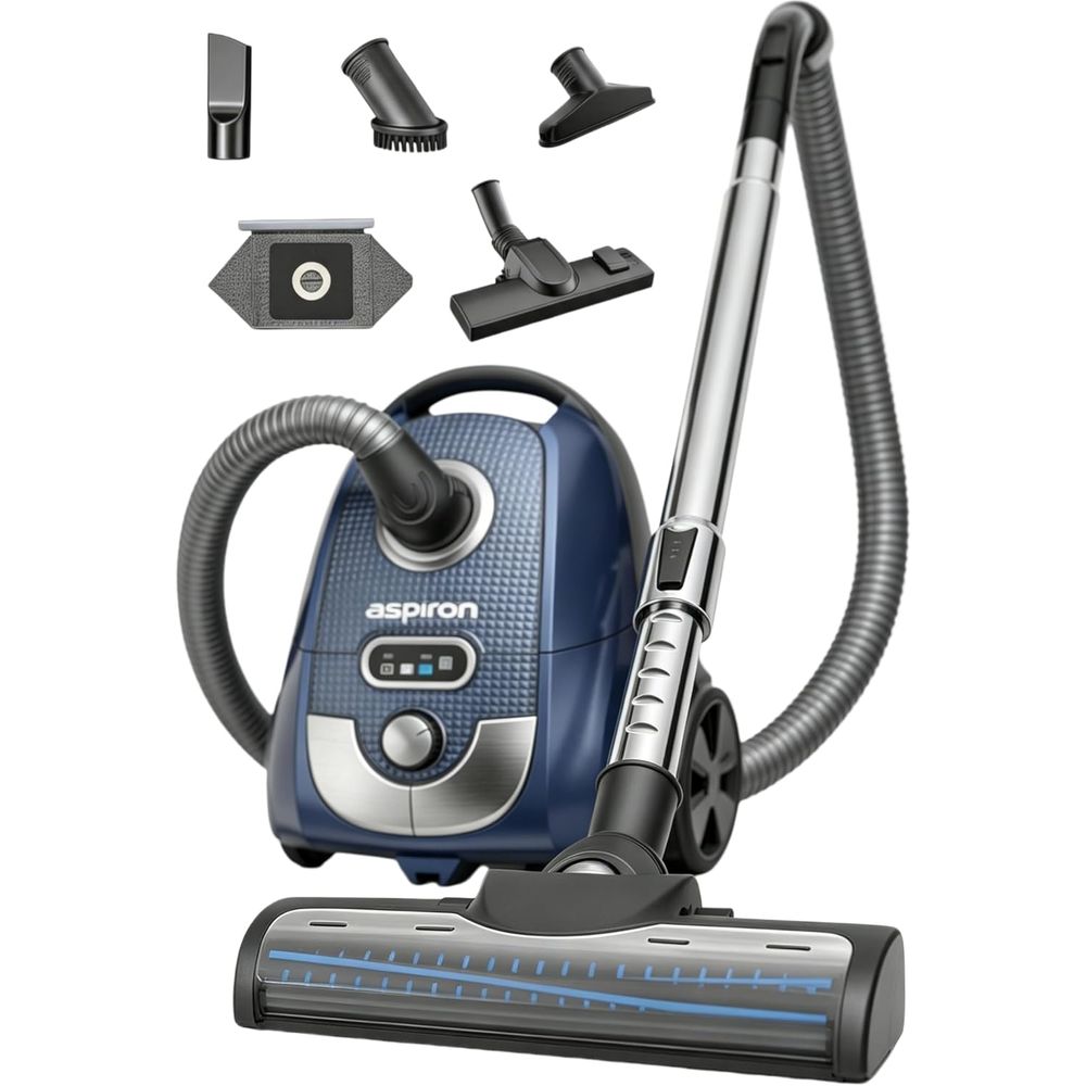 Power Tools Vacuum - Aspirateur à cartouche, 1600W/40Kpa, aspirateur à