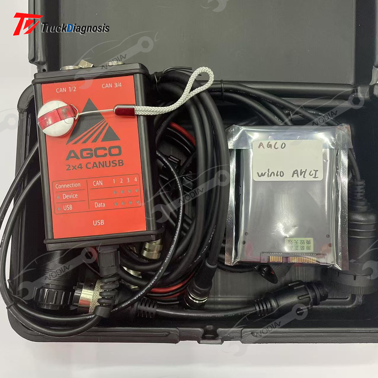 Power Key Tools - Pour kit de Diagnostic AGCO pour