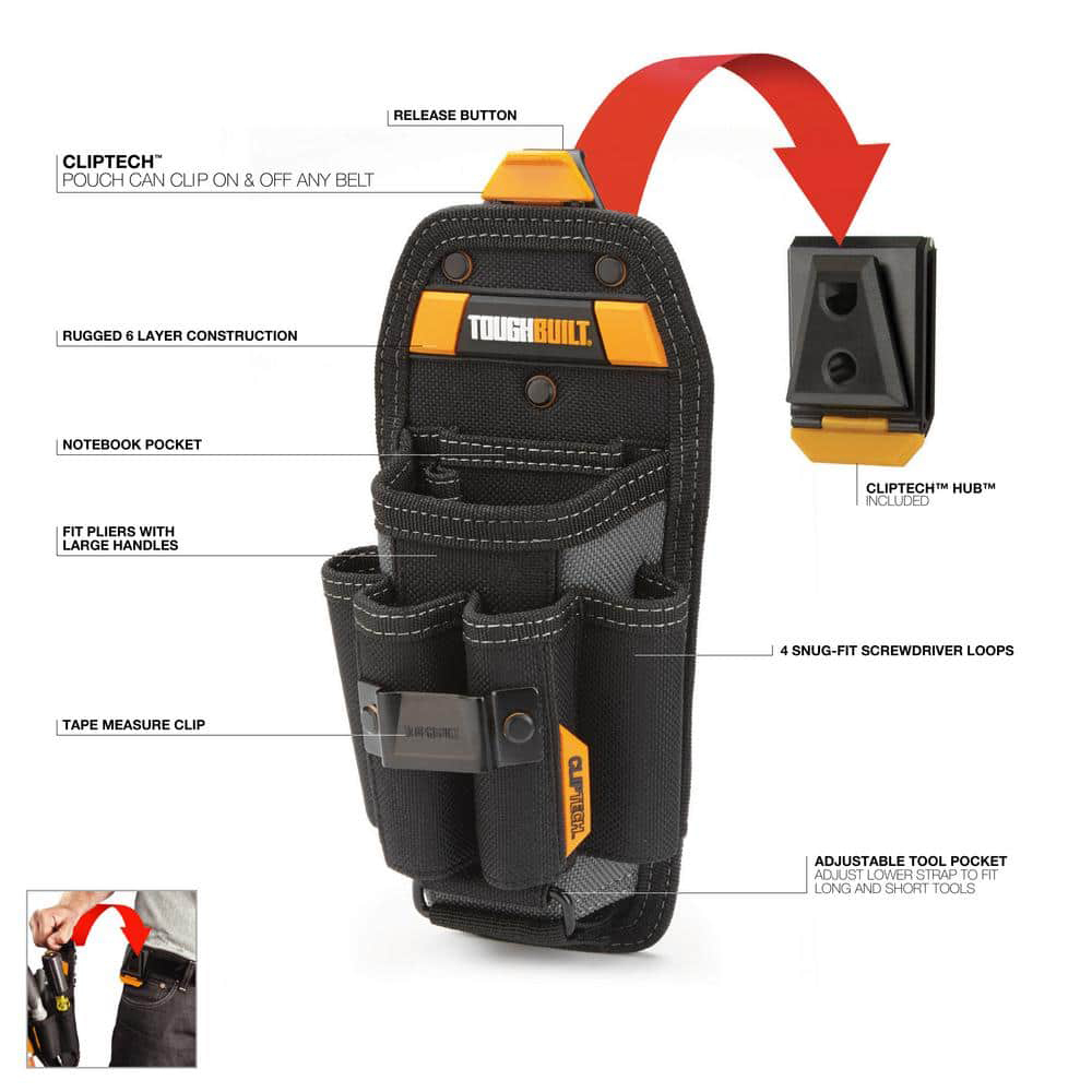 TOUGHBUILT TB-CT-36-L6 pochett - Power Tools Technician avis et prix