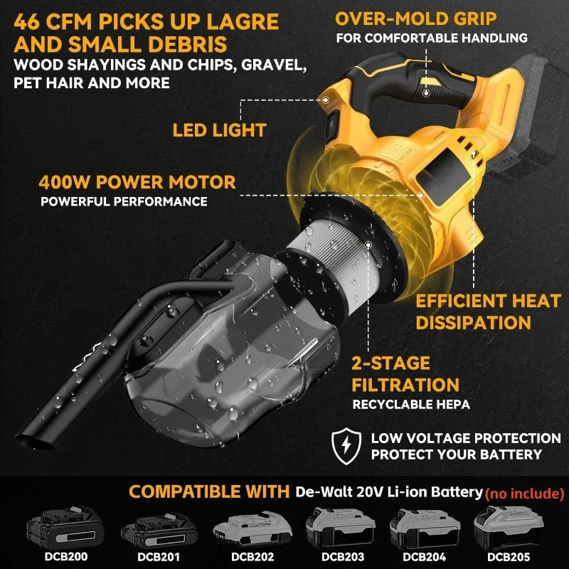 Aspirateur électrique portable - Power Tools Vacuum avis et prix