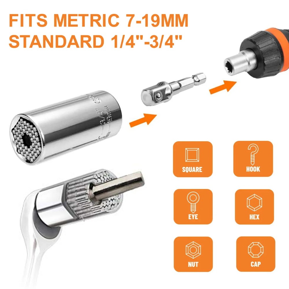 Clé à douille universelle avec - Power Key Tools avis et prix
