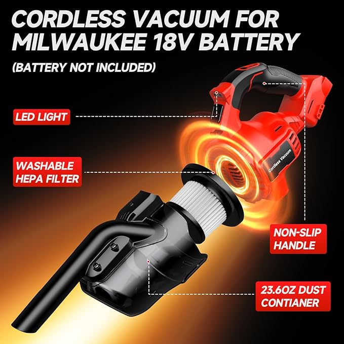Aspirateur électrique sans fil - Power Tools Vacuum avis et prix