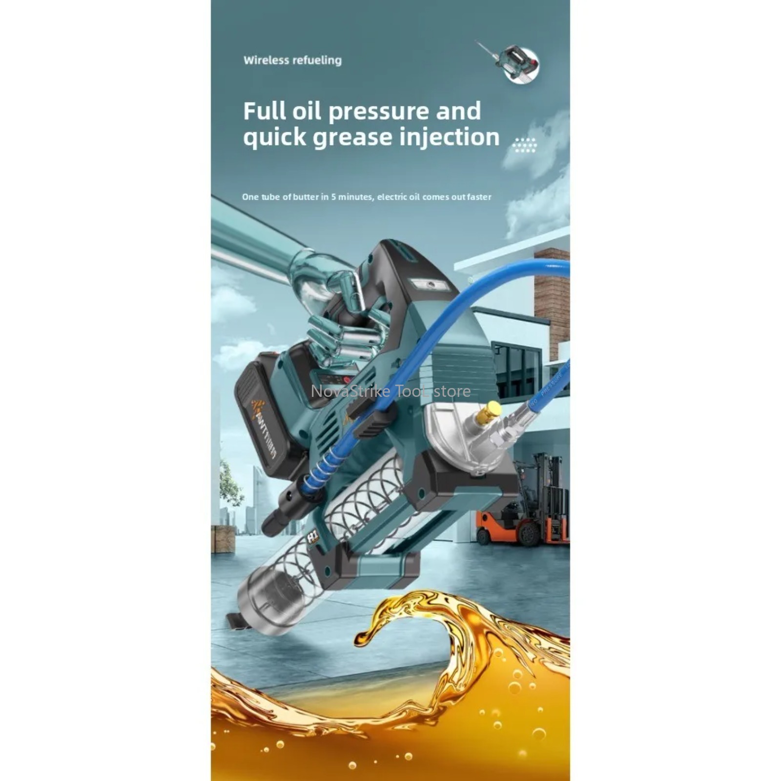 Makita – pistolet à graisse él - Power Tools Grease avis et prix